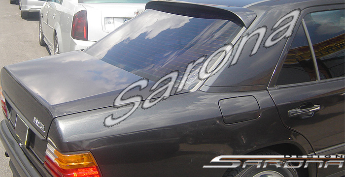 Custom Mercedes E Class  Sedan Roof Wing (1984 - 1996) - $329.00 (Manufacturer Sarona, Part #MB-021-RW)